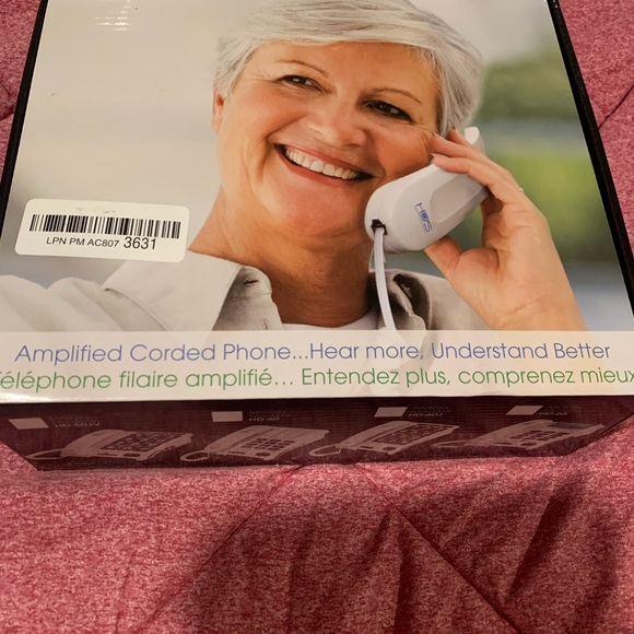 Amplified Big Button Landline Phone For Seniors - Picture 8 of 10